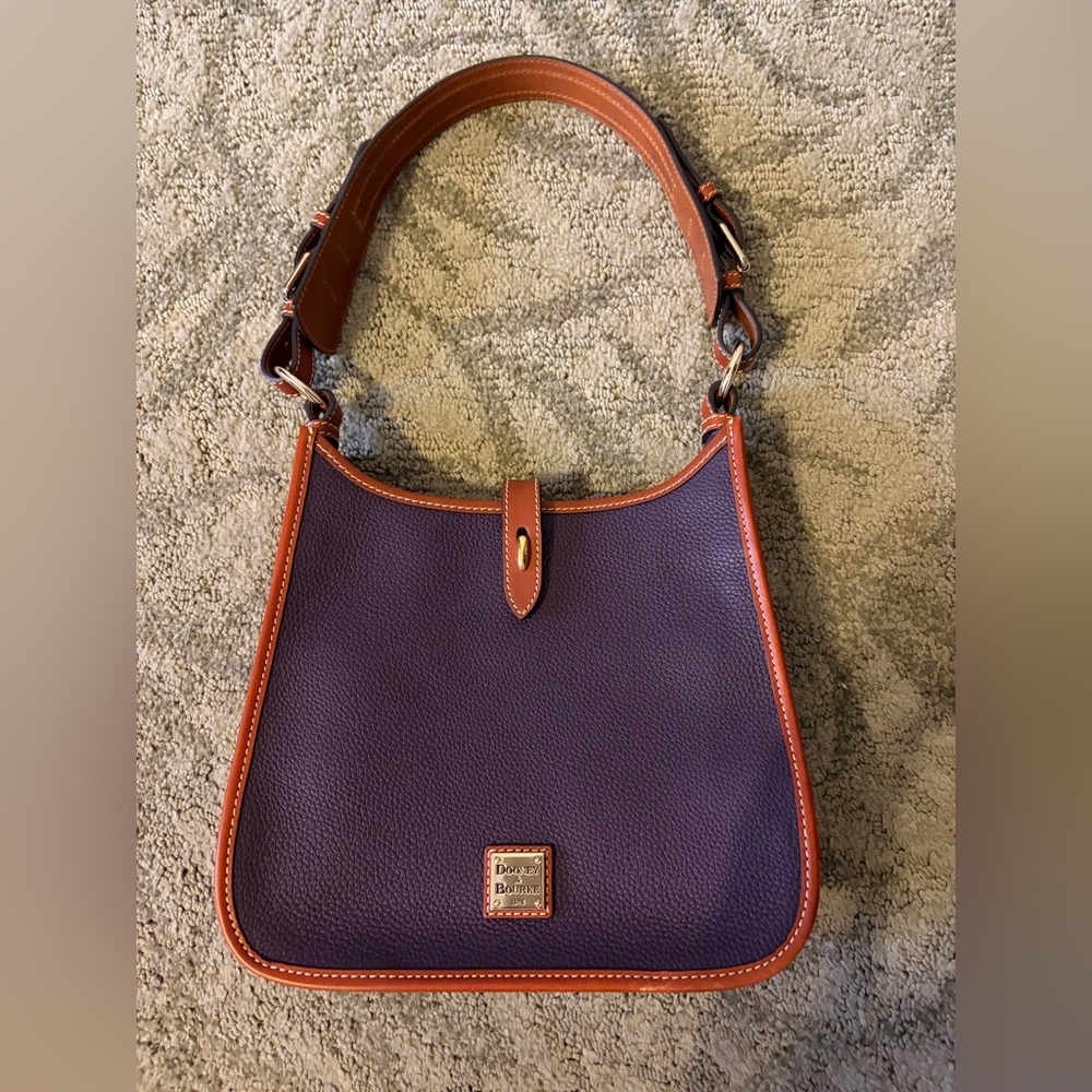 Purple Dooney and Bourke purse